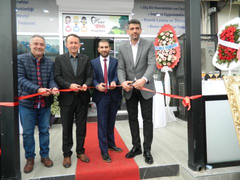 ESER AĞIZ VE DİŞ SAĞLIĞI POLİKLİNİĞİ TÖRENLE AÇILDI