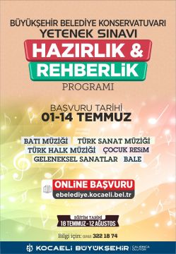 Büyükşehir’den ücretsiz Yetenek Sınavı Hazırlık ve Rehberlik Programı