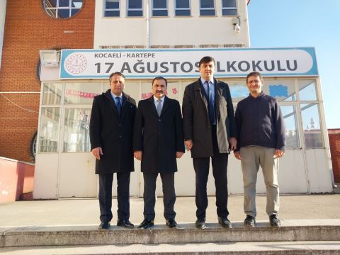 DİLEK’TEN KARTEPE 17 AĞUSTOS İLKOKULUNA ZİYARET