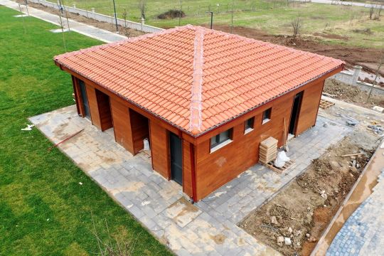 Kartepe Şevkatiye Parkı yapımı hızla sürüyor