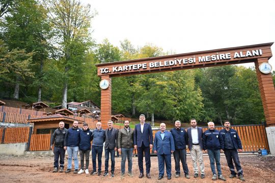 KOCAMAN, KARTEPE BELEDİYESİ MESİRE ALANI’NDA İNCELEME YAPTI