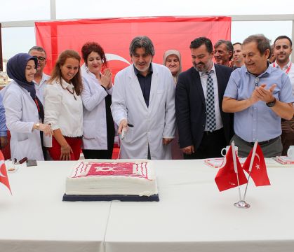 Kocaeli Devlet Hastanesi Çalışanları 29 Ekim Cumhuriyet Bayramını Coşkuyla Kutladı