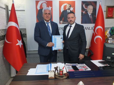 CEVDET TUNÇ MHP BELEDİYE MECLİS ÜYELİĞİNE ADAYLIĞINI AÇIKLADI