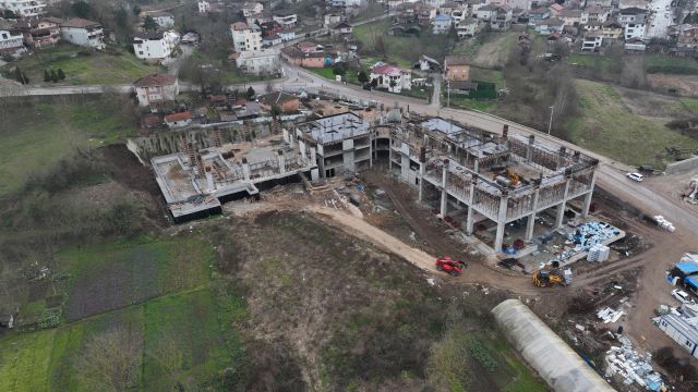 Şifa dağıtacak termal tesiste hummalı çalışma