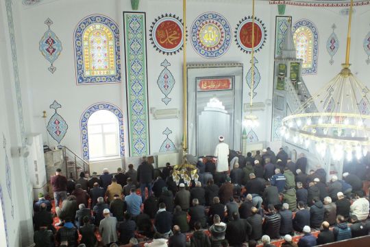 Kartepe'de Ramazanın İlk Cuma Namazı Kılındı