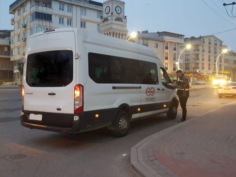 Büyükşehir’den korsan servis denetimi