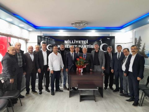 ÜNLÜ’DEN ZİYARETLER