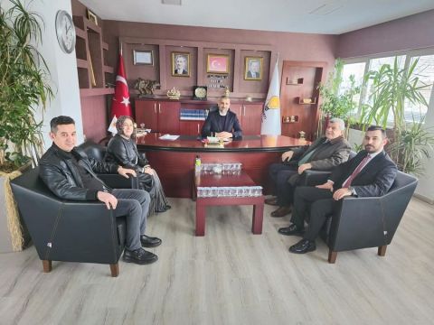 Karaosmanoğlu'dan Yılmaz'a hayırlı olsun ziyareti