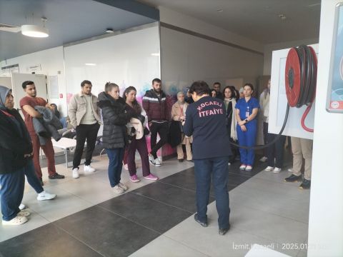Şehir Hastanesi personeline acil durumu eğitimi