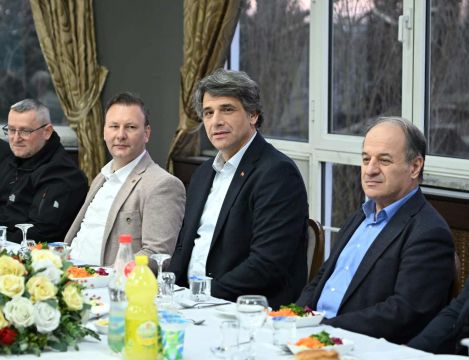 BAŞKAN KOCAMAN MUHTARLARLA BULUŞTU