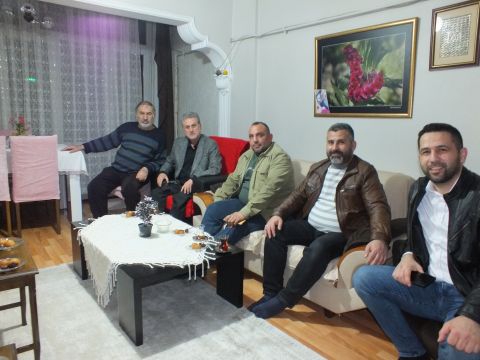 KARTEPE ANAHTAR PARTİ İLÇE BAŞKANINDAN  ZİYARET