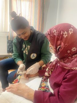 EVLAT SICAKLIĞINDA HİZMET