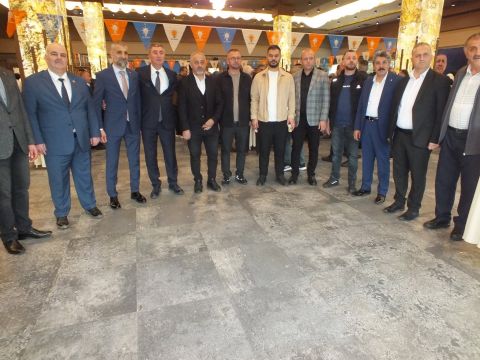 AK Parti bayramlaşma programında CHP’ye yüklendi