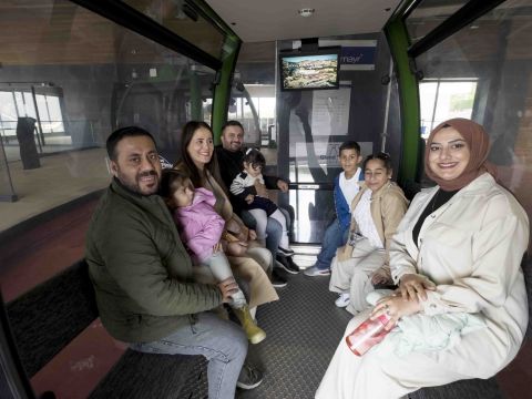 Kartepe Teleferik bayram tatilinde yoğun ilgi gördü
