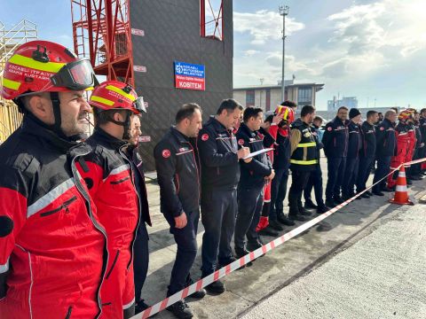 Büyükşehir İtfaiyesi zor günler için akredite olacak