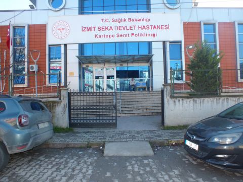 SEKA POLİKLİNİK  ÖNÜNDE ÖNLEM ALINDI