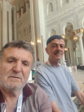 CENGİZ AKBAŞ HACCA GİTTİ