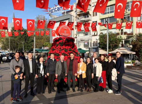 Büyükşehir’den 10 Kasım’a özel 1087 Atatürk çiçeği
