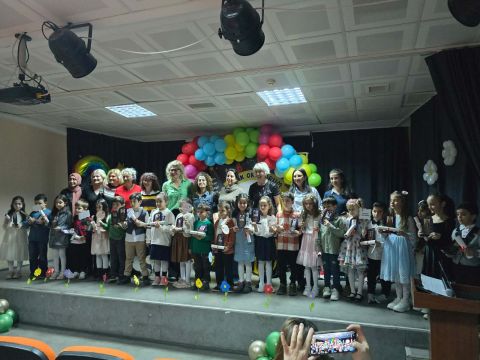 İSTASYON OKULUNDA  OKUMA SEVİNCİ