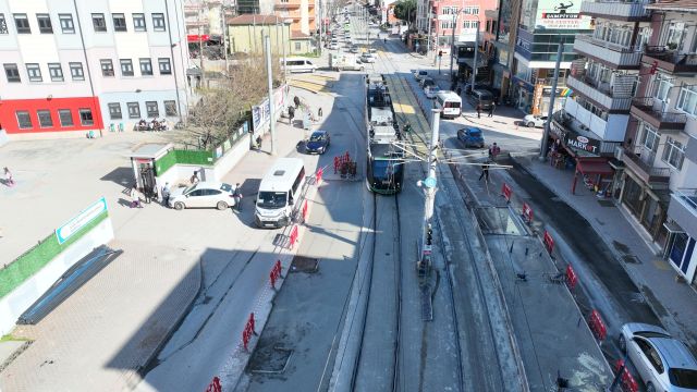 1 tramvay aracı aynı anda 600 yolcu taşıyacak