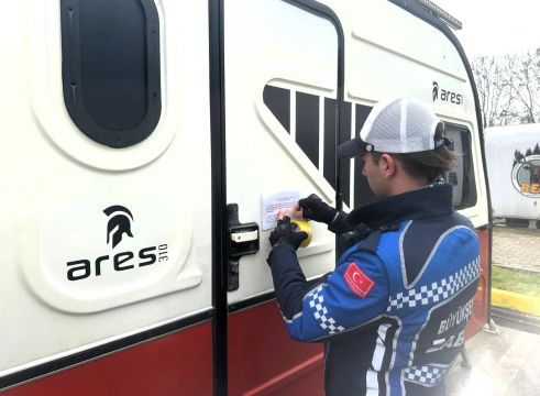 Büyükşehir’den karavanlara 1 Nisan uyarısı