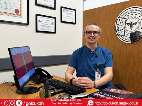 GÖLCÜK DEVLET HASTANESİNDEN HAYATİ UYARI DERİ KANSERİNDE  ERKEN TANI HAYAT KURTARIR