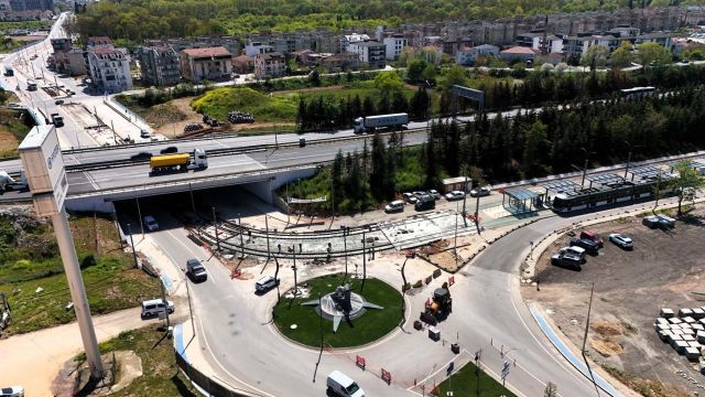 Kartepe Tramvay Hattı’nda ilk istasyon tamam
