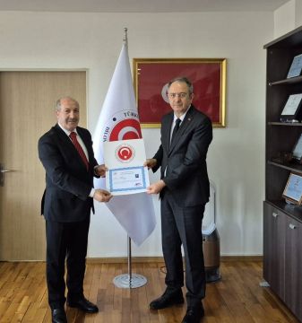 ŞÜKRÜ GÖZALAN’A ÜSTÜN BAŞARI BELGESİ