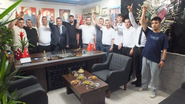 KARTEPE’ DE  MHP TEŞKİLATI BAYRAMLAŞTI
