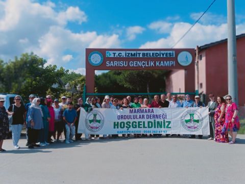 Marmara Ordulular Derneği’nden Sarısu Kampı’nda şenlik
