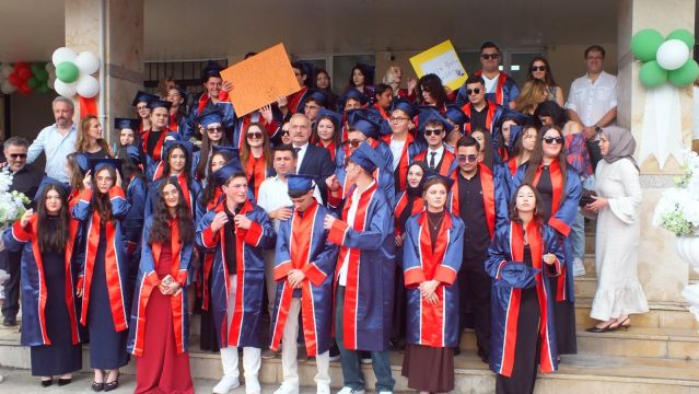 Kartepe yıldızentegre okullarında  63 ögrencı mezun oldu