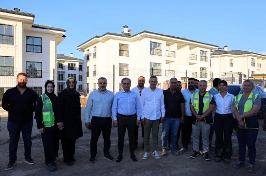 Hayri Baraçlı’dan Kartepe Evleri’nde son inceleme
